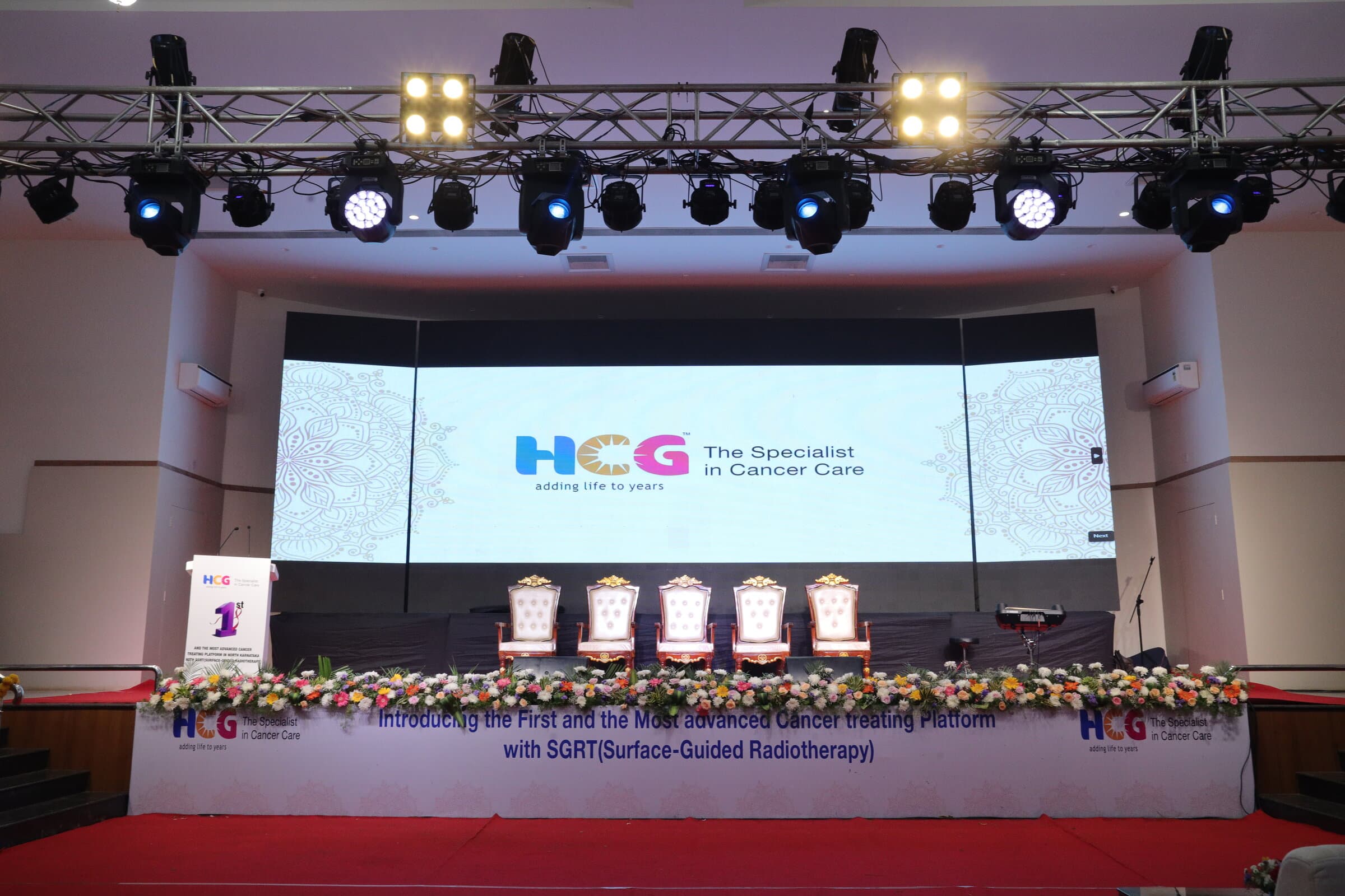 HCG Cancer Centre SGRT Launch, Hubballi, Karnataka — frame 08