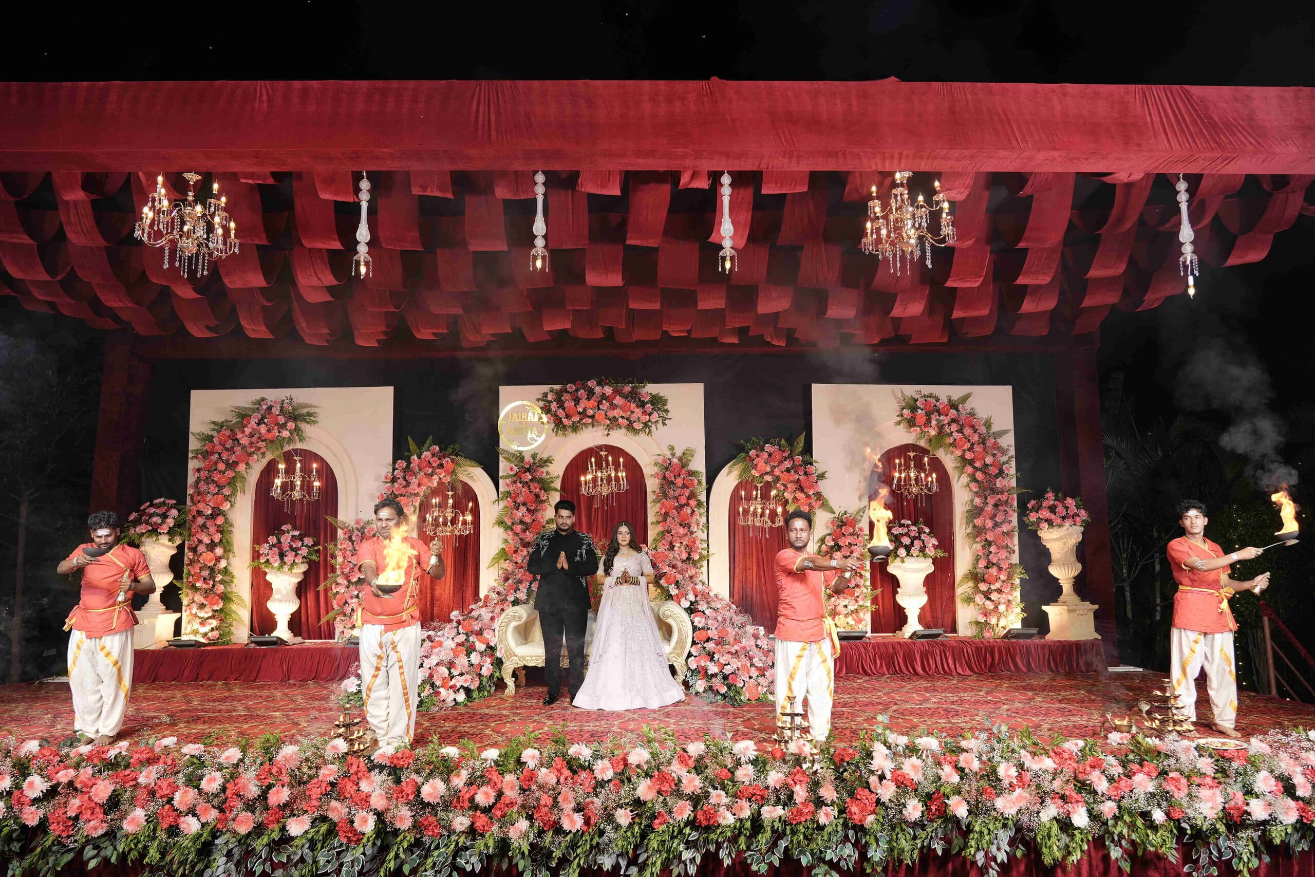 Jayaraj Wedding, Royal Ritez — reception, frame 53