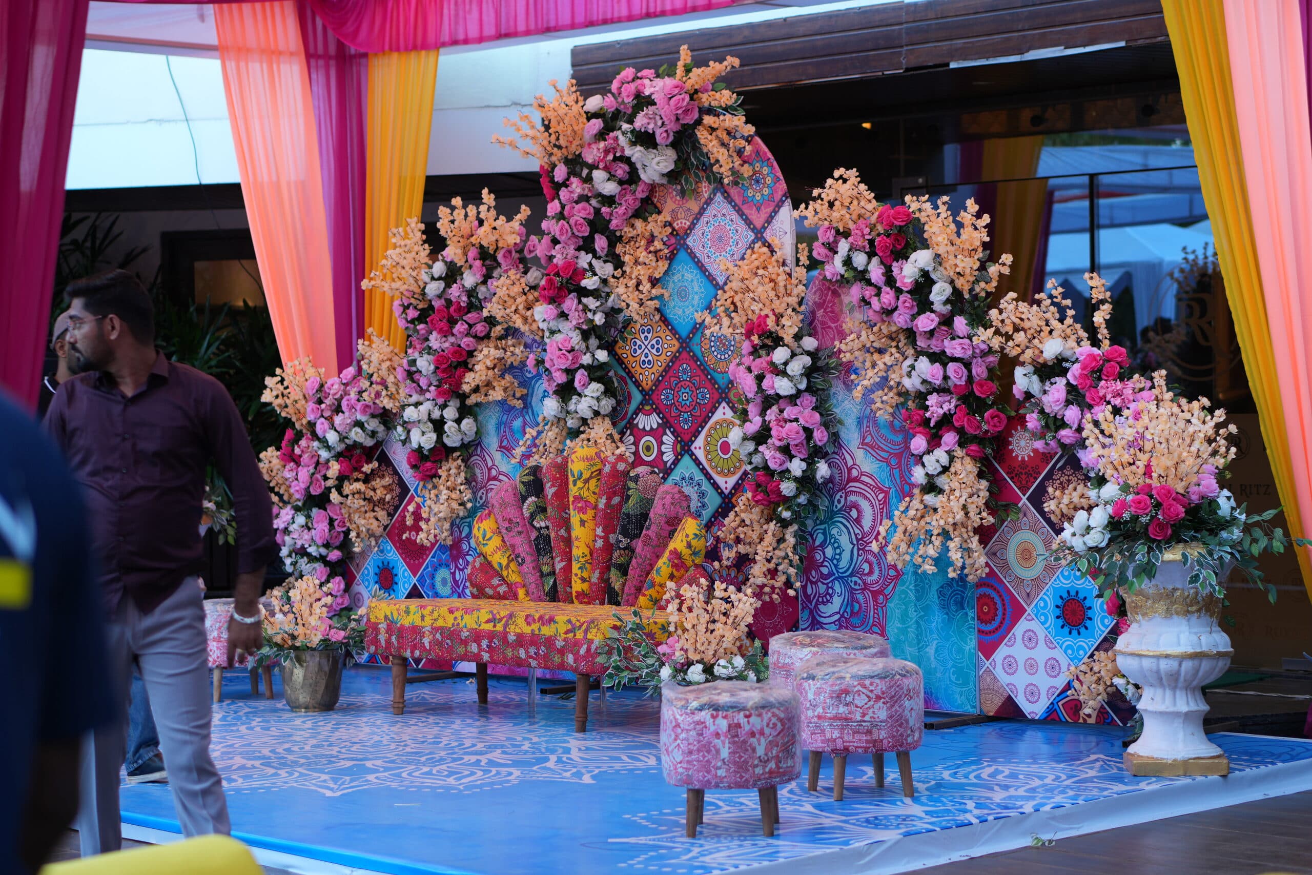S & P Wedding, Karnataka — haldi, frame 16