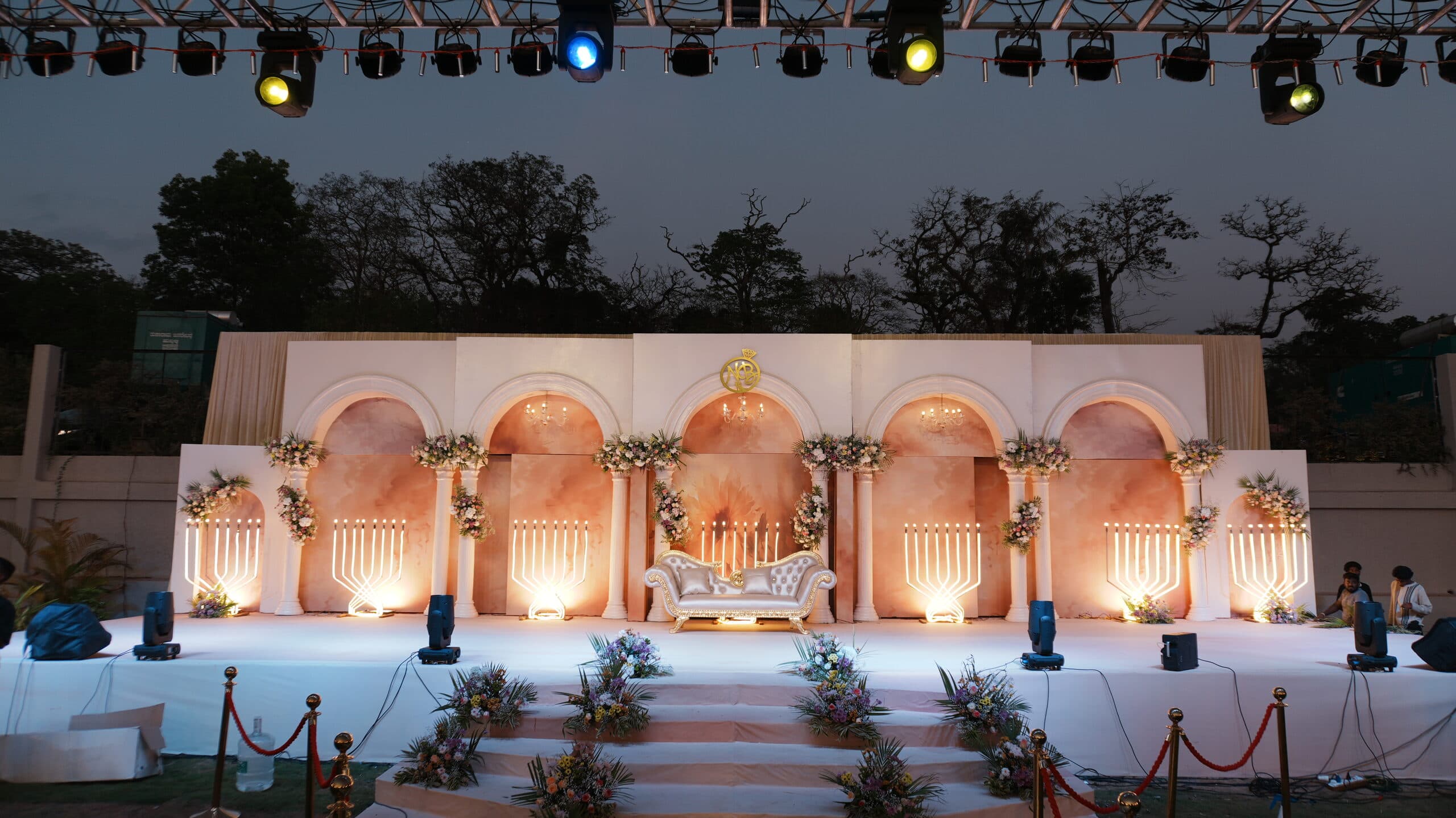 Sirsi Wedding, Sirsi, Karnataka — stage, frame 07