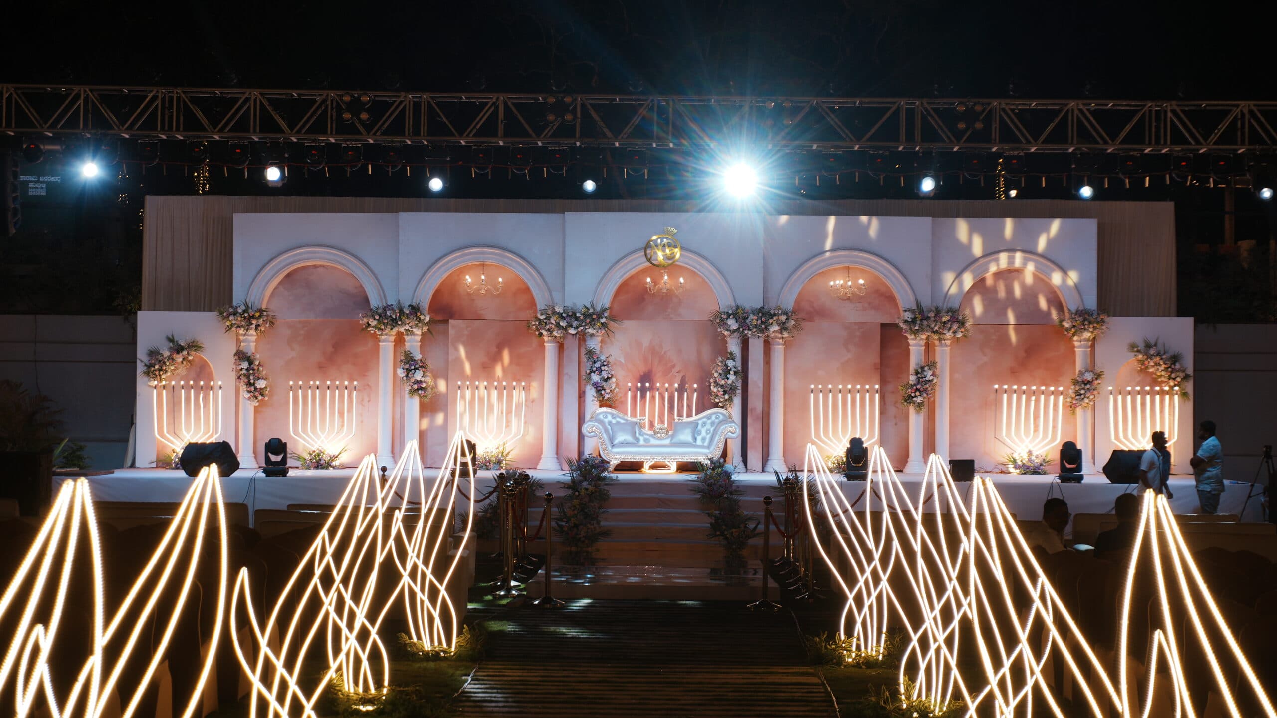 Sirsi Wedding, Sirsi, Karnataka — stage, frame 10